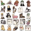 kf Sfe3a5bbf20514be69764268bc87ca033c 50pcs Cute Funny Cartoon Animal Dogs Graffiti Stickers For Laptop Phone Luggage Guitar Skateboard Waterproof Vinyl - Dog Gifts Store